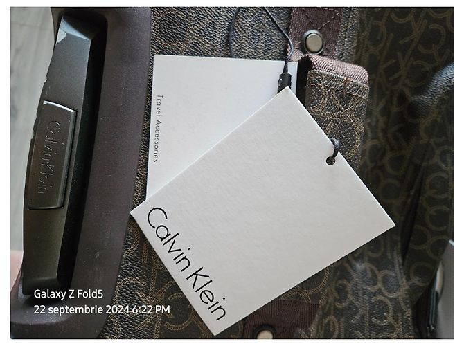 Borsa laterale Calvin Klein Marrone Poliuretano - vista 13