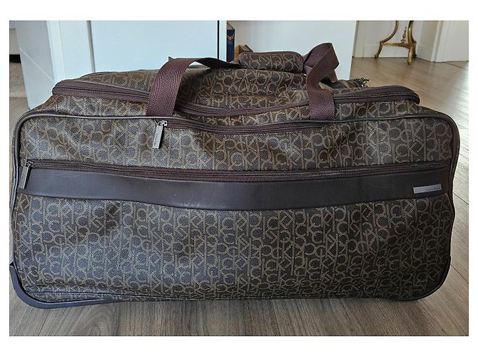 Borsa laterale Calvin Klein Marrone Poliuretano - vista 2