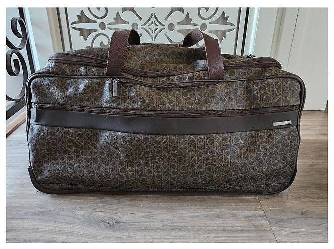 Borsa laterale Calvin Klein Marrone Poliuretano - vista 4