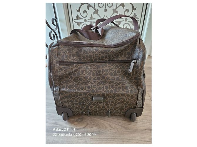 Borsa laterale Calvin Klein Marrone Poliuretano - vista 7