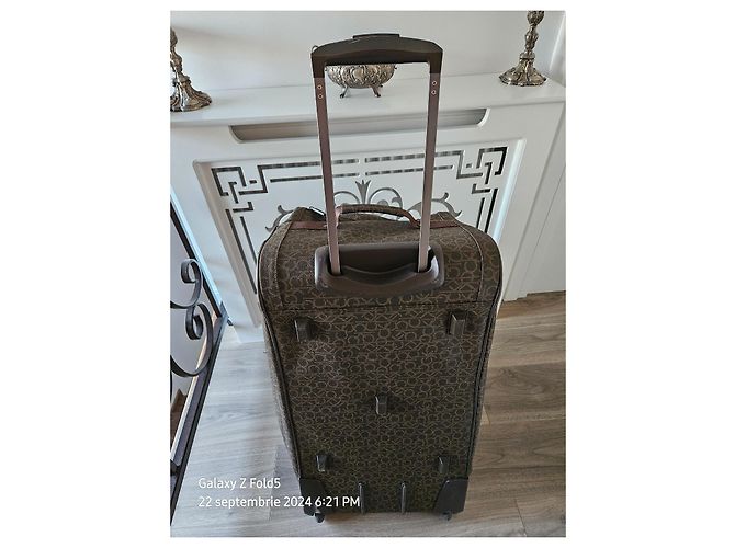 Borsa laterale Calvin Klein Marrone Poliuretano - vista 8