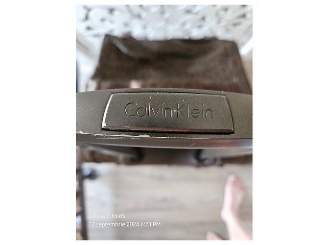 Borsa laterale Calvin Klein Marrone Poliuretano - vista 9