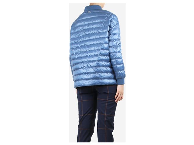 Herno Blaue Pufferjacke - Größe UK 10 - Ansicht 2