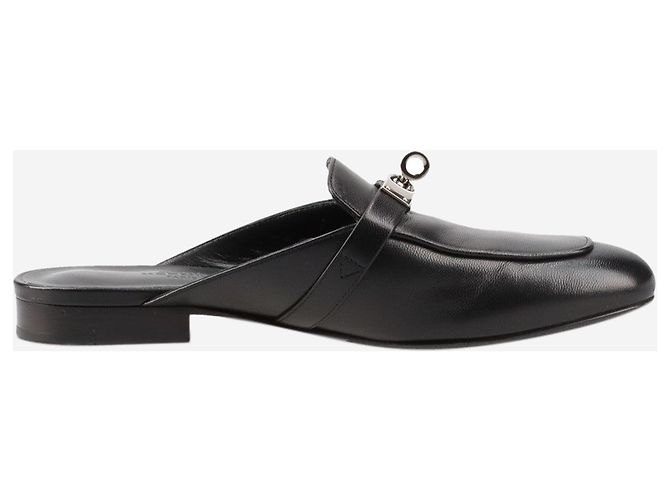 Kelly Hermès Mule nere Oz - taglia EU 36 Nero - vista 3