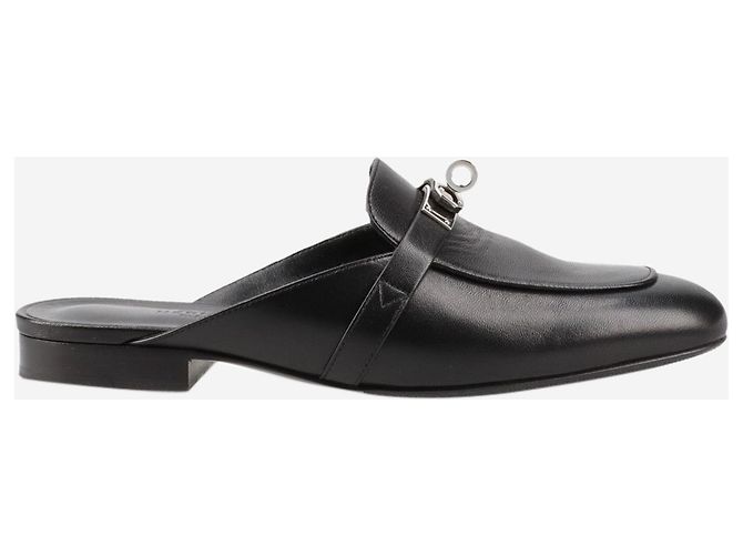Kelly Hermès Mule nere Oz - taglia EU 36 Nero - vista 4