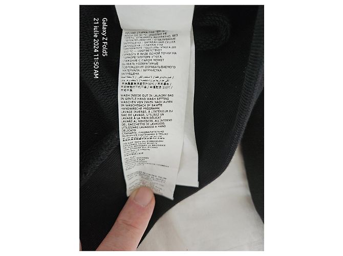 Philipp Plein Hoodie Schwarz Tigeraugen Baumwolle L - Ansicht 12