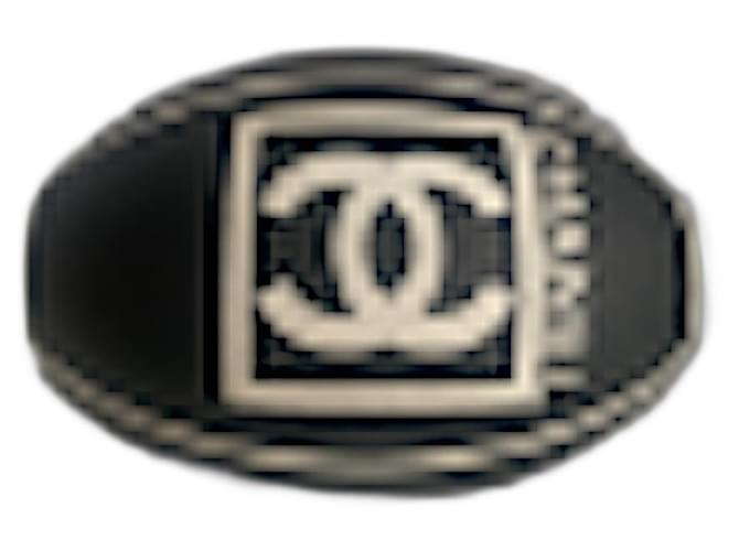 Palla da rugby Chanel Nero Bianco - vista 2