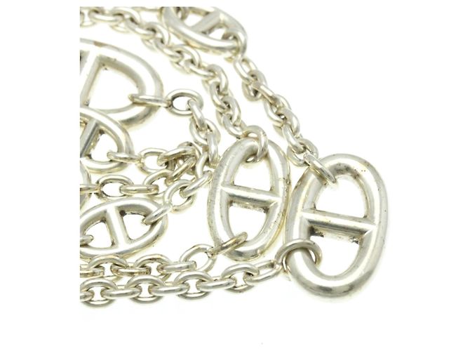 Chaîne d'ancre Hermès Collana con pendente Chaine d'Ancre in Argento 925 Hermes - vista 10