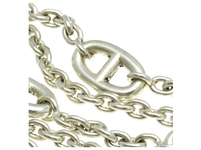 Chaîne d'ancre Hermès Collana con pendente Chaine d'Ancre in Argento 925 Hermes - vista 15