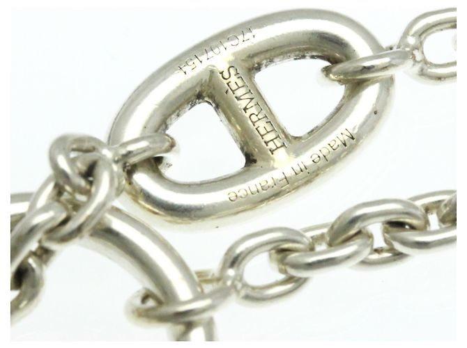 Chaîne d'ancre Hermès Collana con pendente Chaine d'Ancre in Argento 925 Hermes - vista 4