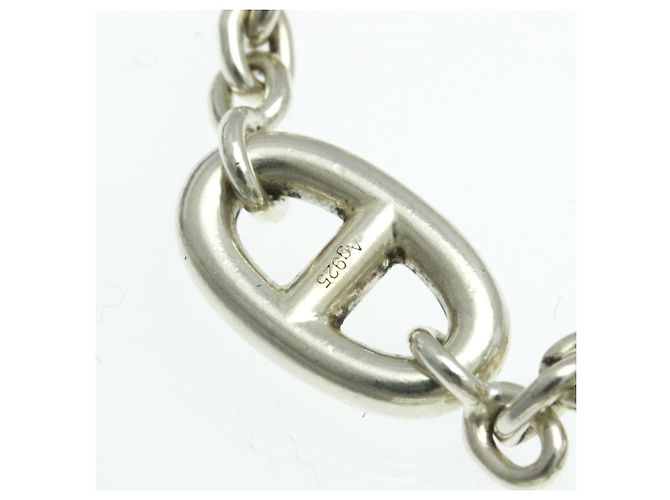 Chaîne d'ancre Hermès Collana con pendente Chaine d'Ancre in Argento 925 Hermes - vista 5