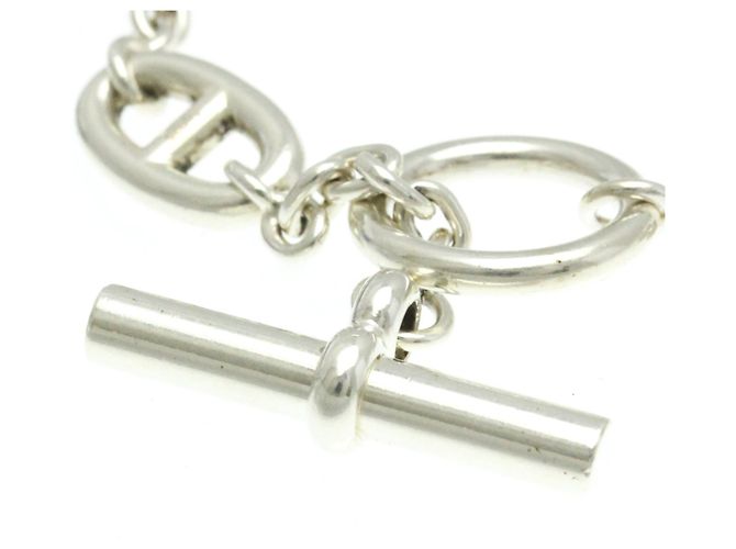 Chaîne d'ancre Hermès Collana con pendente Chaine d'Ancre in Argento 925 Hermes - vista 6