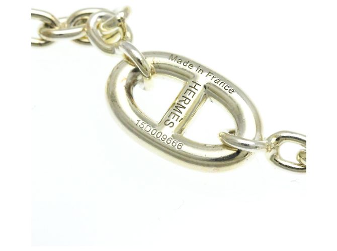 Chaîne d'ancre Hermès Collana con Pendente Chaine d'Ancre in Argento 925 Hermes - vista 3