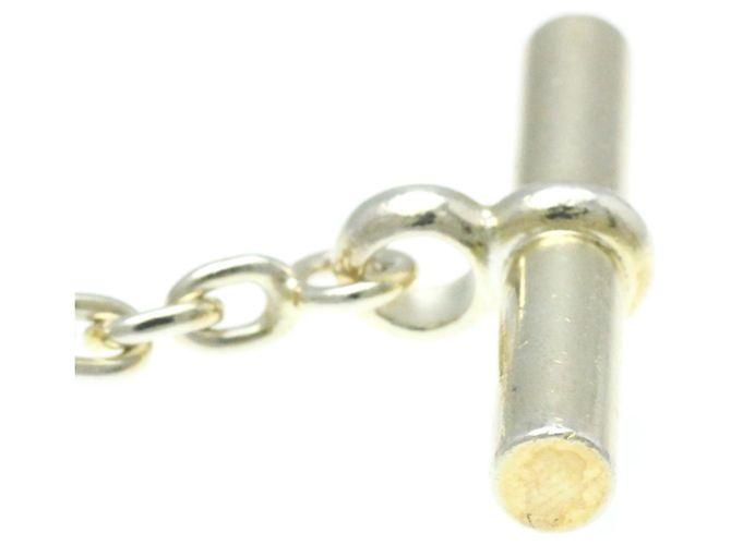 Chaîne d'ancre Hermès Collana con Pendente Chaine d'Ancre in Argento 925 Hermes - vista 5