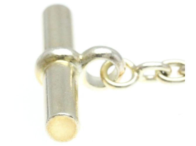 Chaîne d'ancre Hermès Collana con Pendente Chaine d'Ancre in Argento 925 Hermes - vista 6