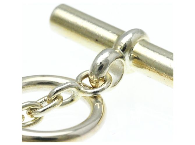 Chaîne d'ancre Hermès Collana con Pendente Chaine d'Ancre in Argento 925 Hermes - vista 8