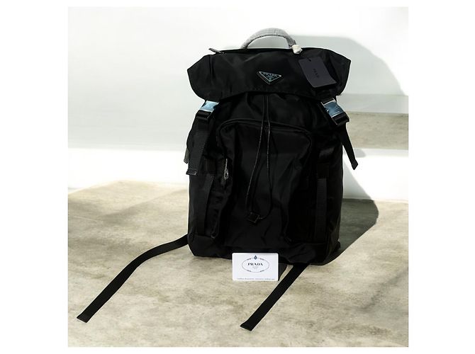 Zaino Re-Nylon Prada Nero - vista 3