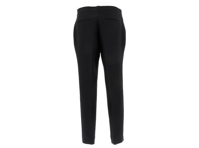 Pantalones DIOR T.FR 40 Lana Negro - vista 2