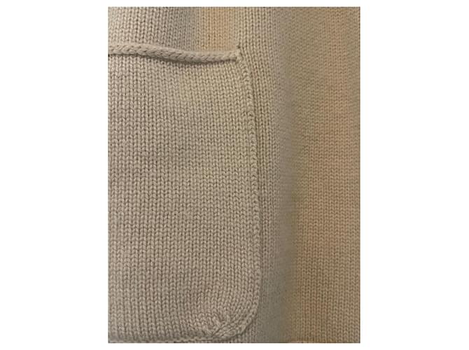 Tunika-Pullover aus 100% Kaschmir von Chanel Beige - Ansicht 9