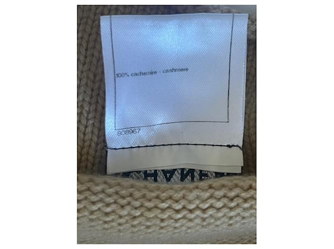 Tunika-Pullover aus 100% Kaschmir von Chanel Beige - Ansicht 5