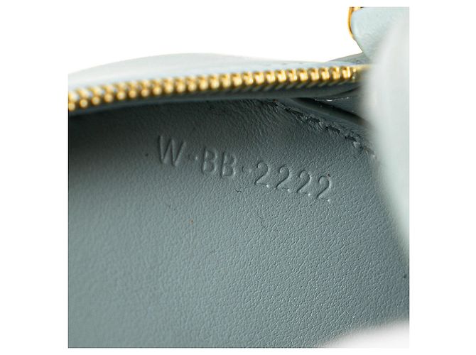 Céline Celine Blu Piccolo Crossbody in Pelle di Vitello Triomphe Ovale Blu chiaro - vista 6