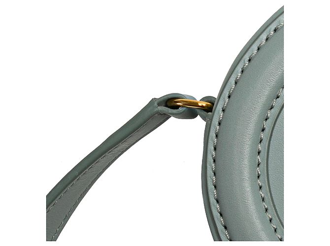 Céline Celine Blu Piccolo Crossbody in Pelle di Vitello Triomphe Ovale Blu chiaro - vista 8