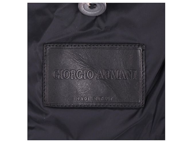 Giorgio Armani Mesh Back Blazer aus schwarner Polyamid - Ansicht 4