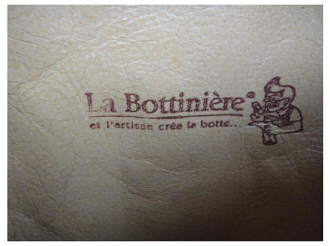 Autre Marque Botas la Bottinière de terciopelo rojo Roja - vista 6