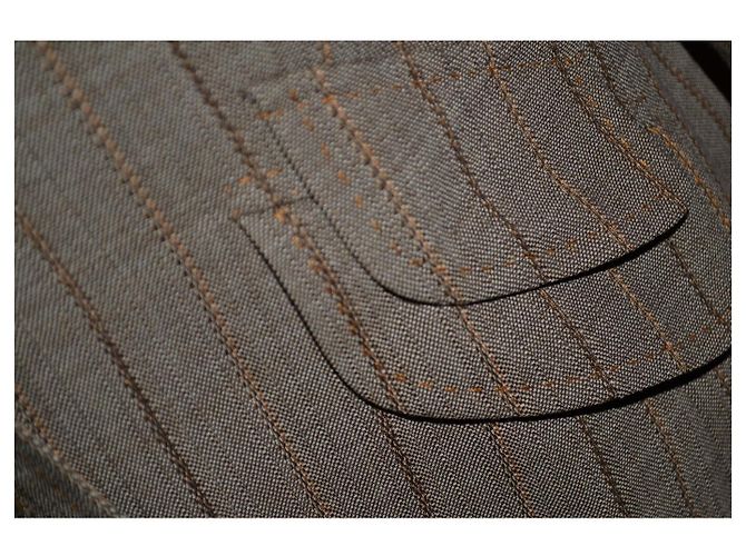 Escada Wolljacke beige Größe 34de 40it - Ansicht 2
