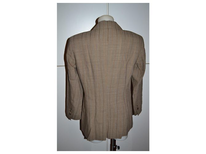 Escada Wolljacke beige Größe 34de 40it - Ansicht 4