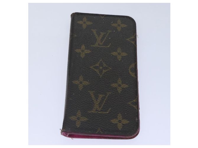 Custodia per sigarette Monogram LOUIS VUITTON Custodia per iPhone 4Set LV Auth bs16970 Monogramma - vista 2