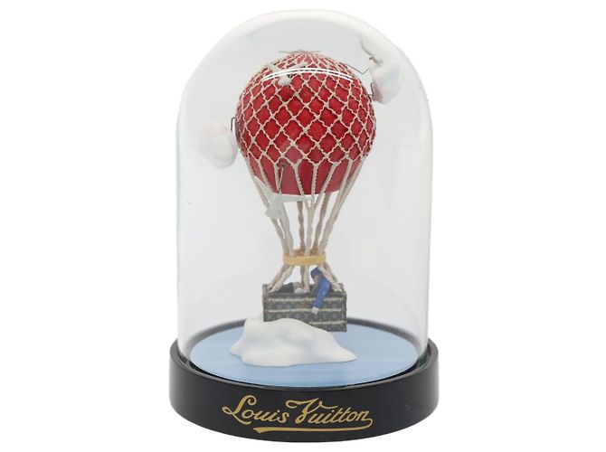 LOUIS VUITTON Snow Globe balloon VIP Only Clear Red LV Auth 86952 - view 2