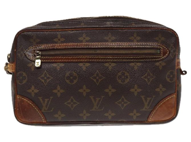 LOUIS VUITTON Monogram Marly Dragonne GM Clutch Bag M51825 LV Auth 86781 Monogramma - vista 13