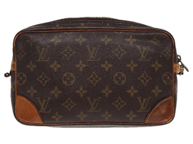 LOUIS VUITTON Monogram Marly Dragonne GM Clutch Bag M51825 LV Auth 86781 Monogramma - vista 2