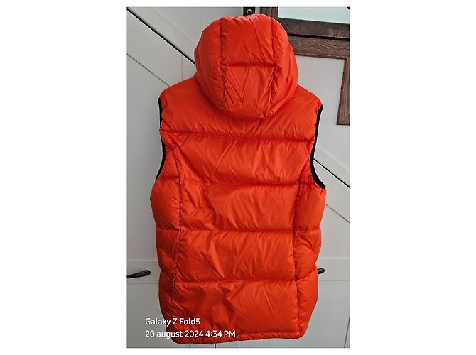 Blauer Weste Orange aus Polyamid XL - Ansicht 2