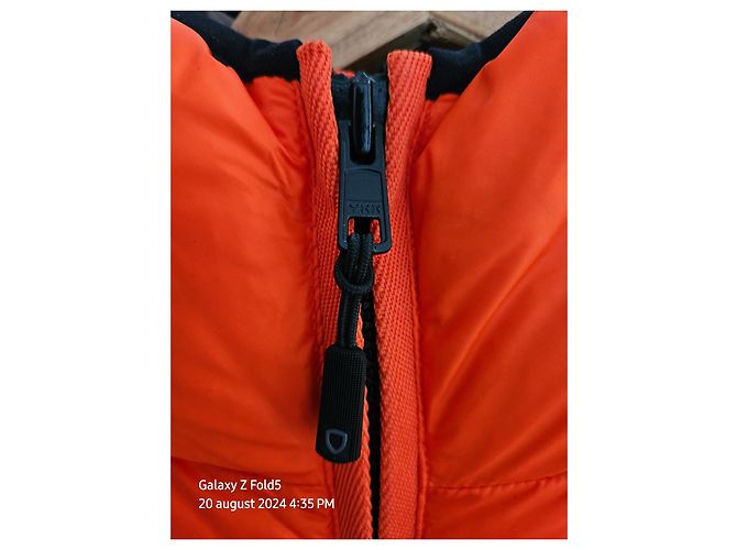 Blauer Weste Orange aus Polyamid XL - Ansicht 4