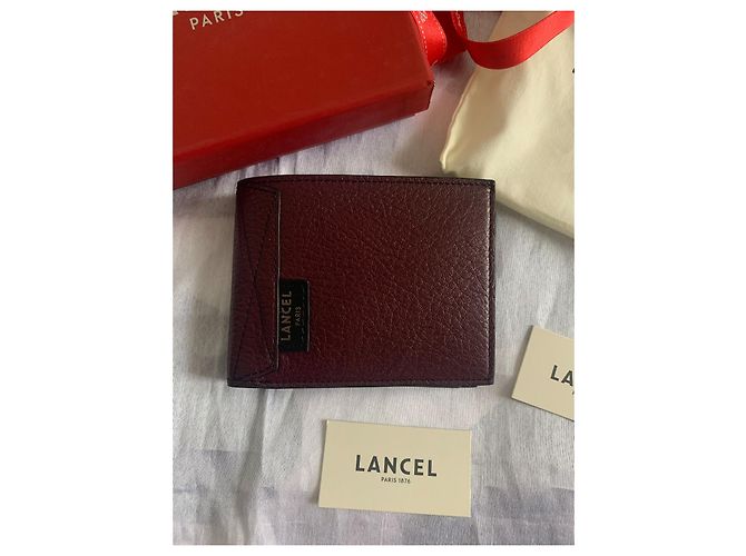 Lancel Wallets Small accessories Dark red - view 3