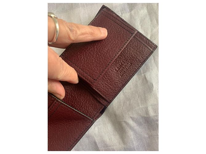 Lancel Wallets Small accessories Dark red - view 7