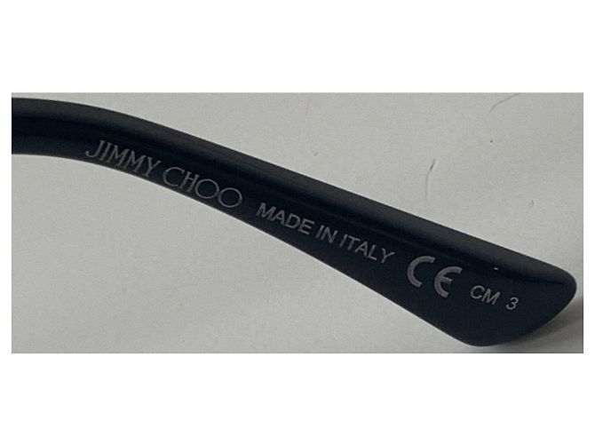 Gafas de sol Jimmy Choo Negras Efecto Espejo Negro Plata - vista 10