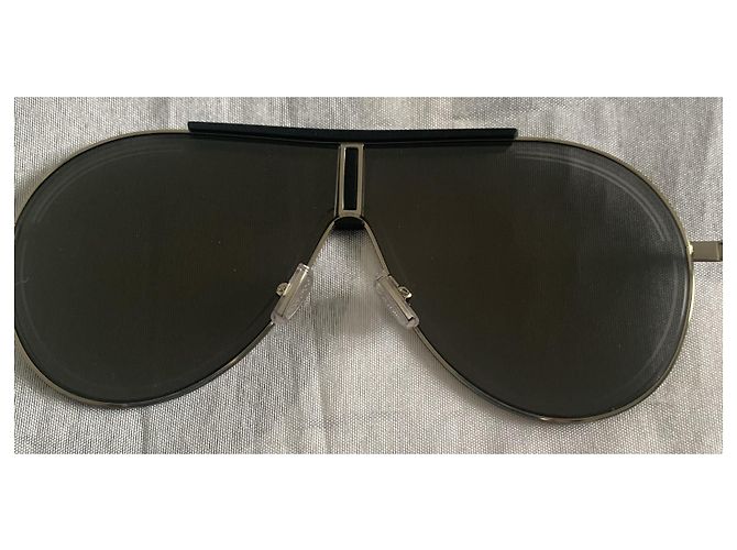 Gafas de sol Jimmy Choo Negras Efecto Espejo Negro Plata - vista 5
