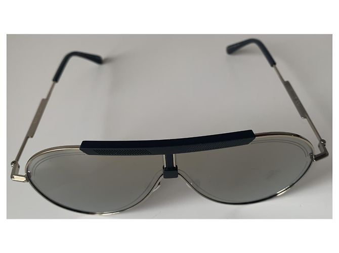 Gafas de sol Jimmy Choo Negras Efecto Espejo Negro Plata - vista 7