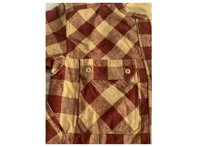 Camicia a quadri in seta Isabel Marant Multicolore - vista 5