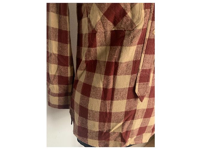 Camicia a quadri in seta Isabel Marant Multicolore - vista 8