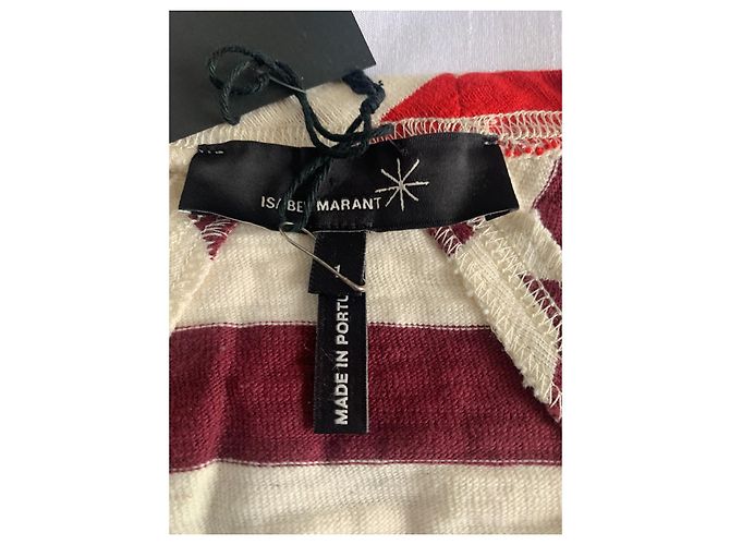 Túnica de algodón a rayas Isabel Marant Multicolor - vista 5