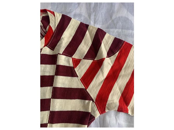 Túnica de algodón a rayas Isabel Marant Multicolor - vista 6