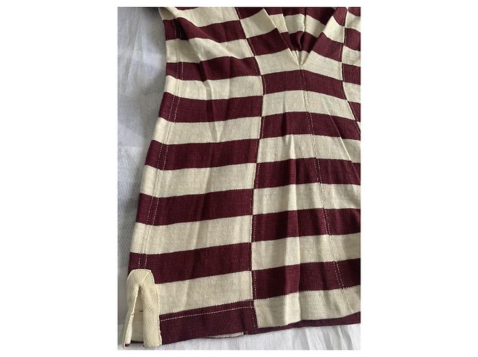 Túnica de algodón a rayas Isabel Marant Multicolor - vista 8