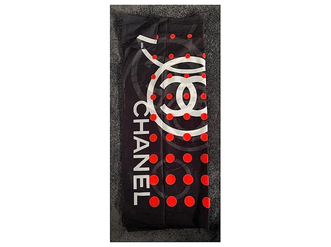 Chanel Pañuelos Negro Roja - vista 6