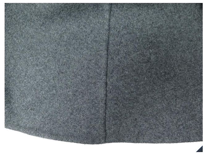 Hermès NUEVO ABRIGO DE CACHEMIRA GRIS HERMES CAPE T36 S - vista 10