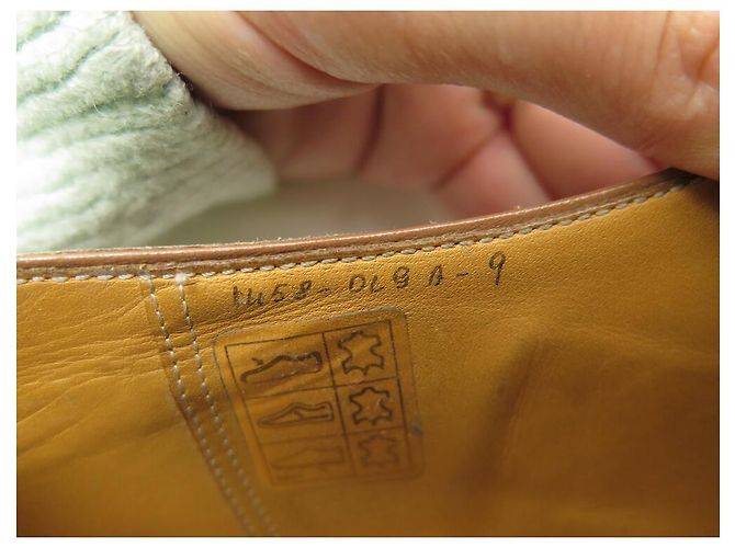 BERLUTI OLGA 6 OCCHIELLI OXFORD 9 43 IN CUOIO MIELE CAMMELLO - vista 9