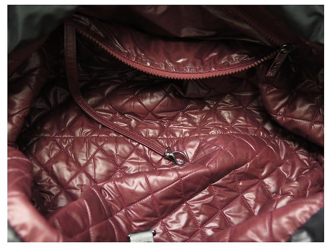 BORSA A MANO CHANEL COCO COCOON MM IN NYLON NERO - vista 8